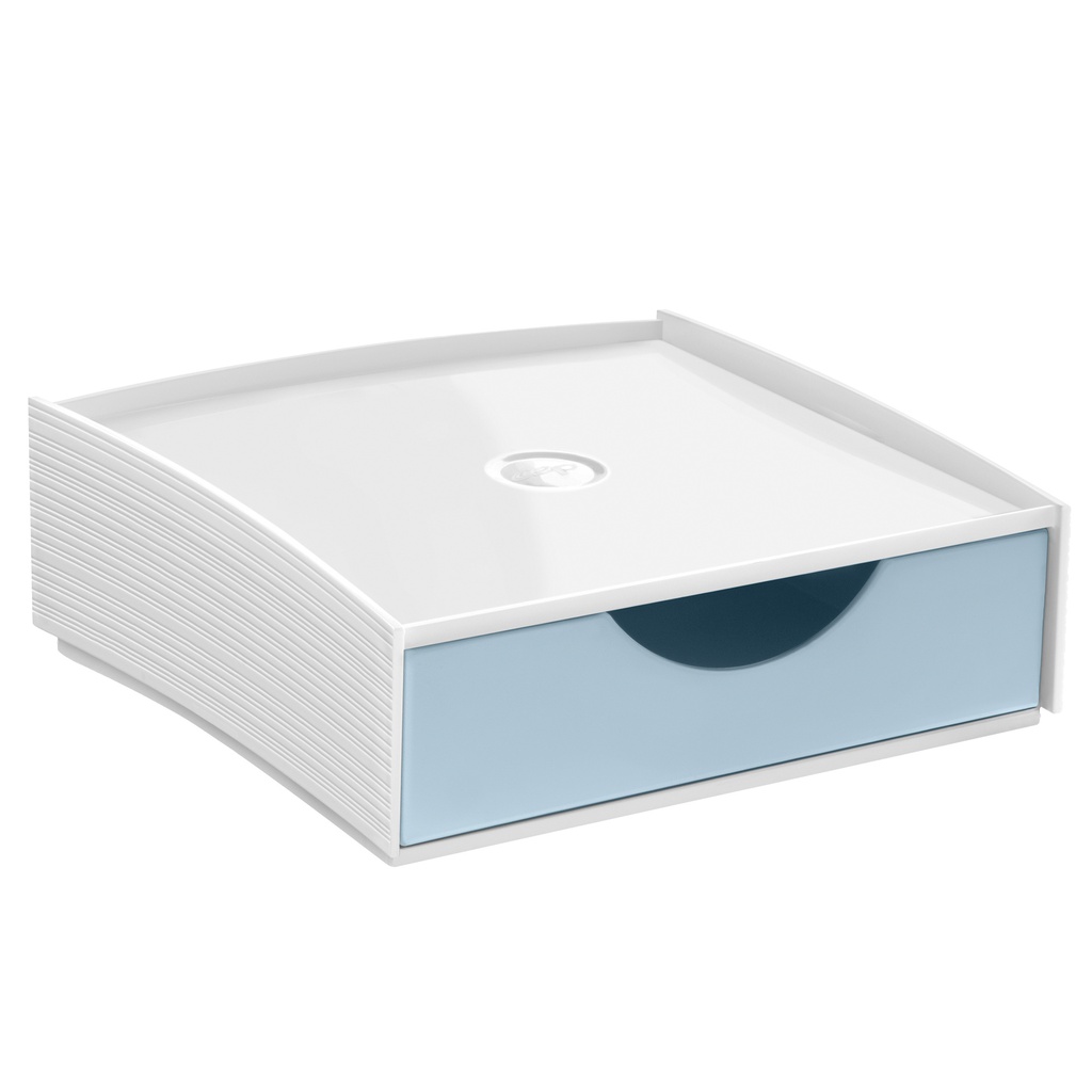 Cassettiera componibile Storage box azzurro chiaro First by Cep