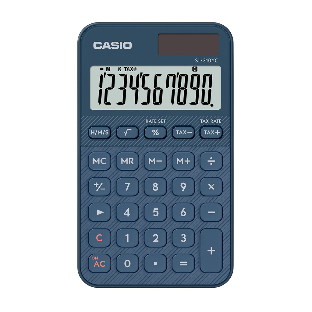 Calcolatrice tascabile SL-310YC blu Casio