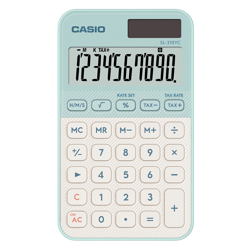 Calcolatrice tascabile SL-310YC verde Casio