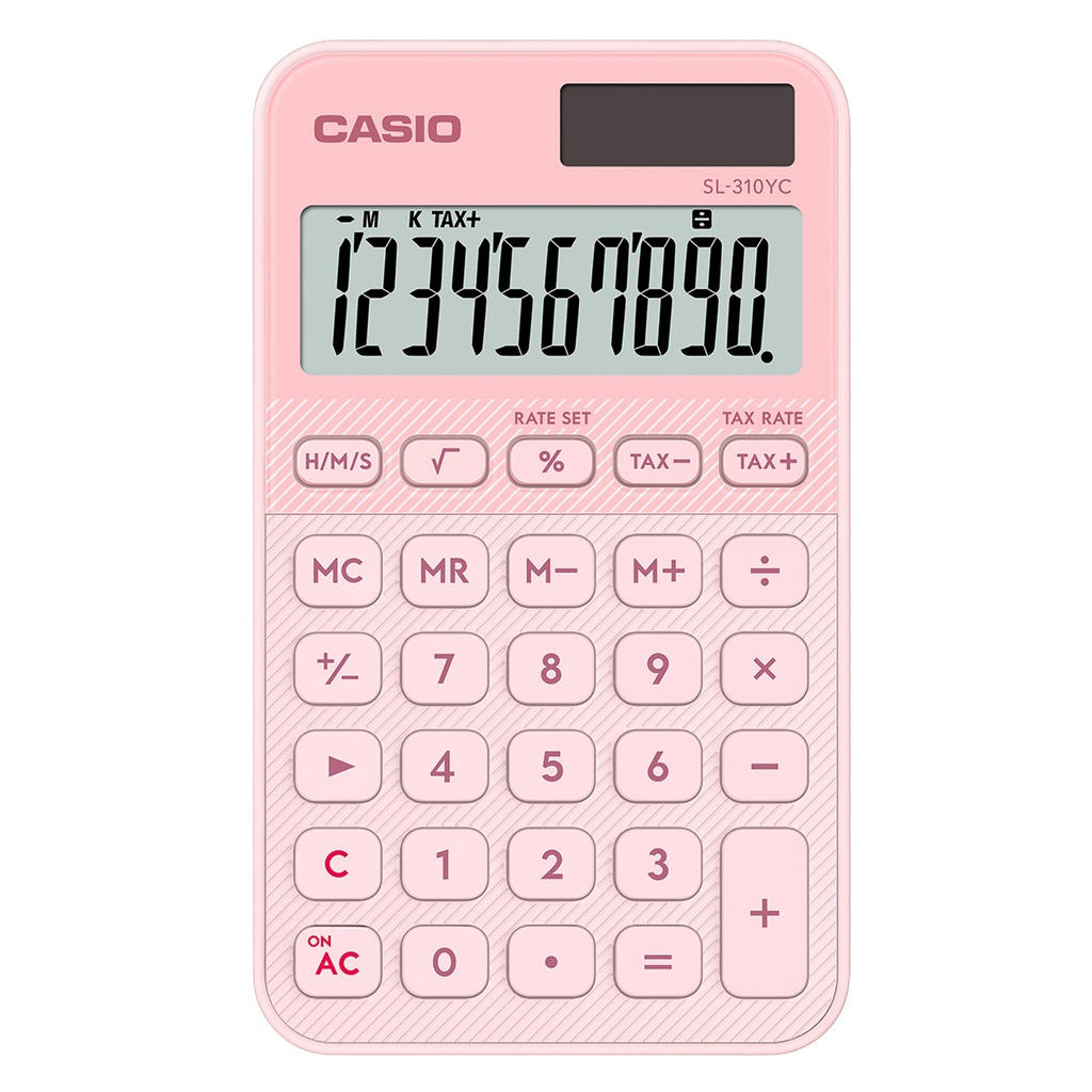 Calcolatrice tascabile SL-310YC rosa Casio
