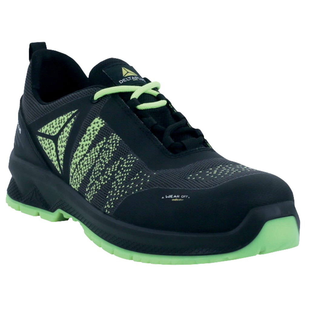 Calzatura di sicurezza MARATONA S1PS SR N 44 nero/giallo Deltaplus