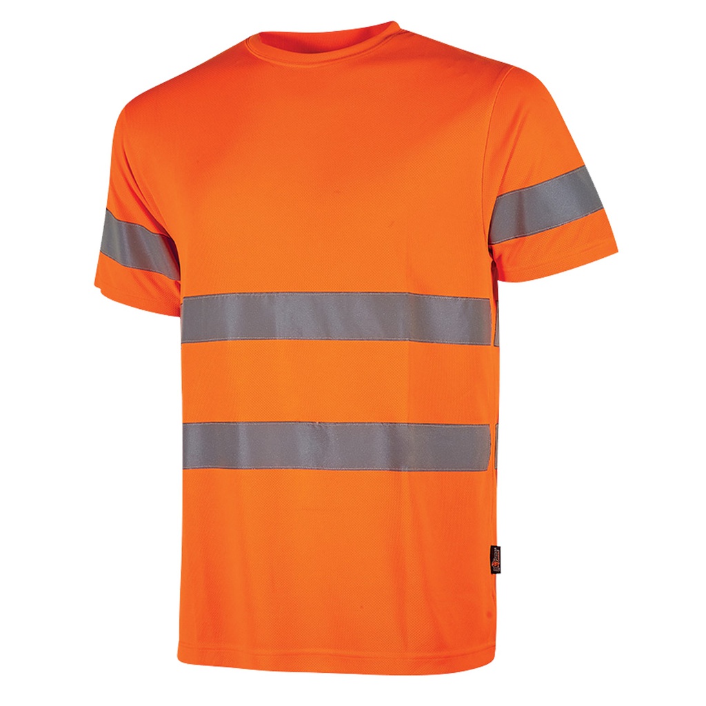 Pack 3 T-shirt alta visibilitA' Mizar manica corta tg M arancio fluo U-Power
