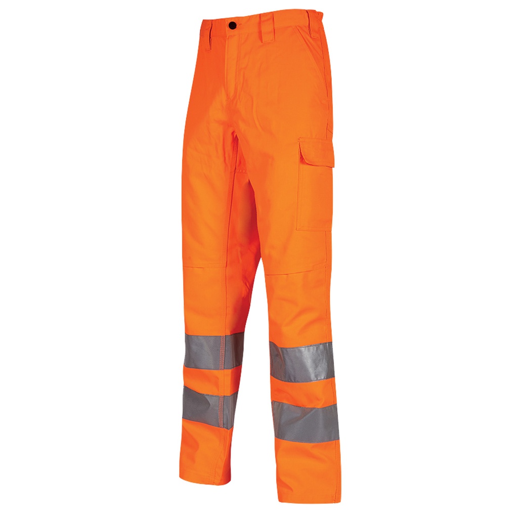 Pantaloni invernali alta visibilitA' Sirius tg XXL arancio fluo U-Power