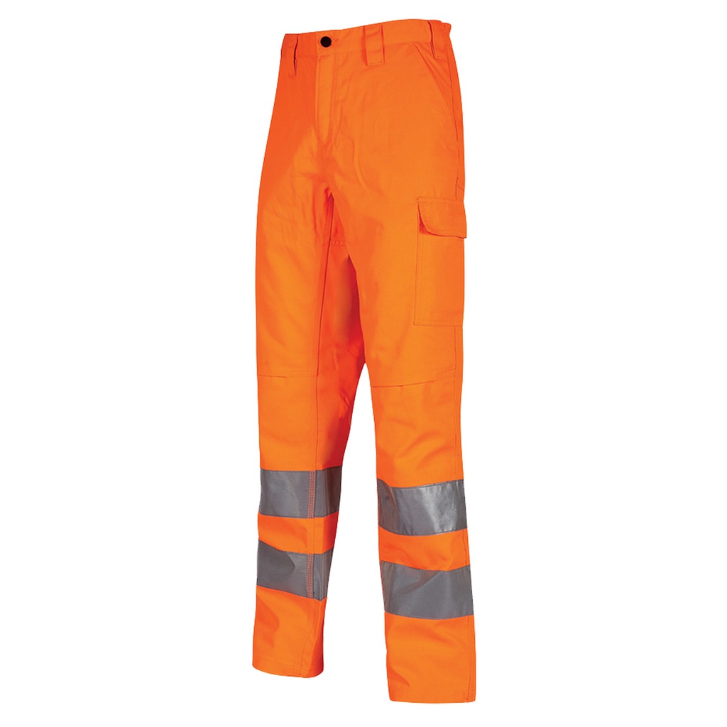 Pantaloni alta visibilitA' Vega tg XL arancio fluo U-Power