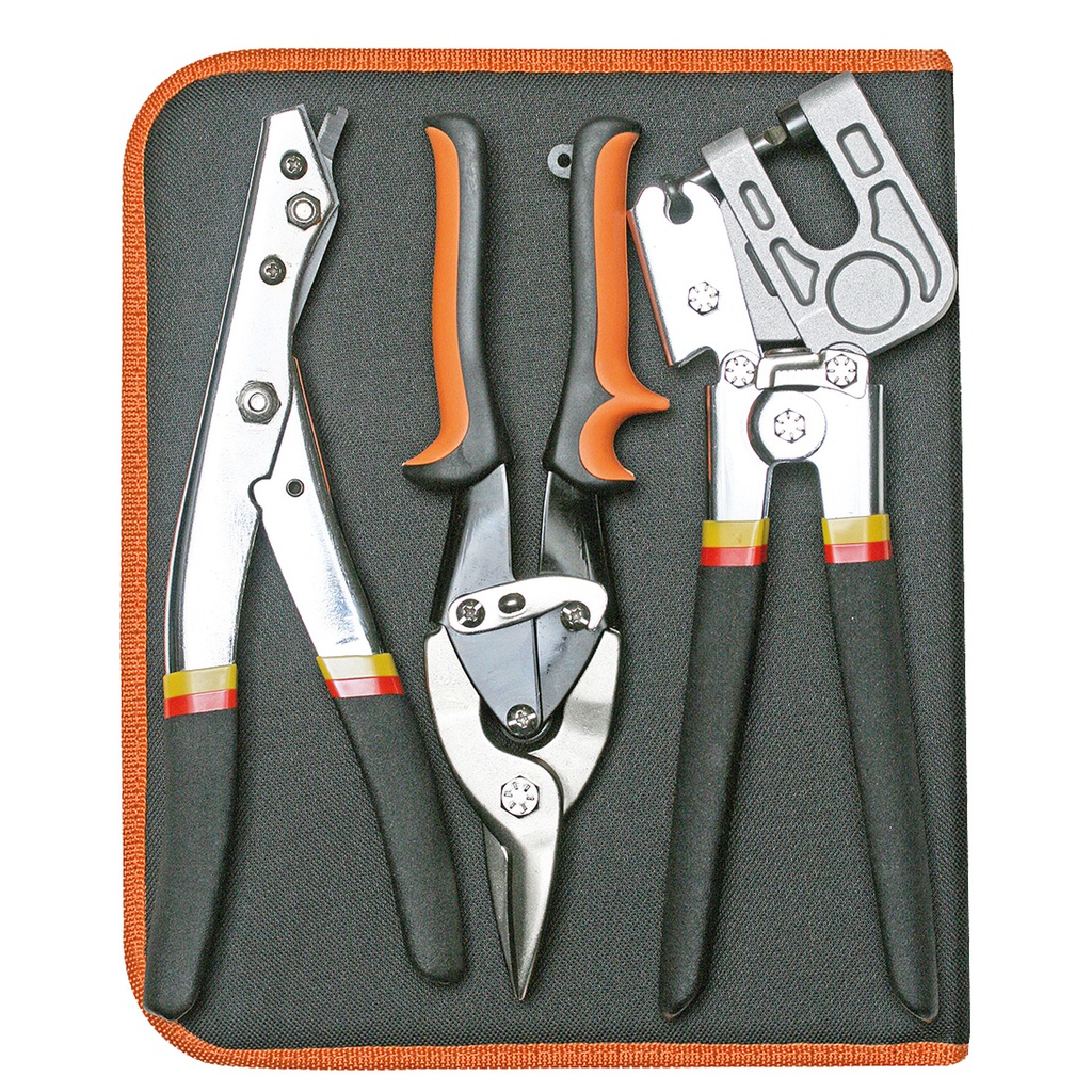 Kit con 3 attrezzi per cartongessoe 10 inserti per viti Fischer Darex