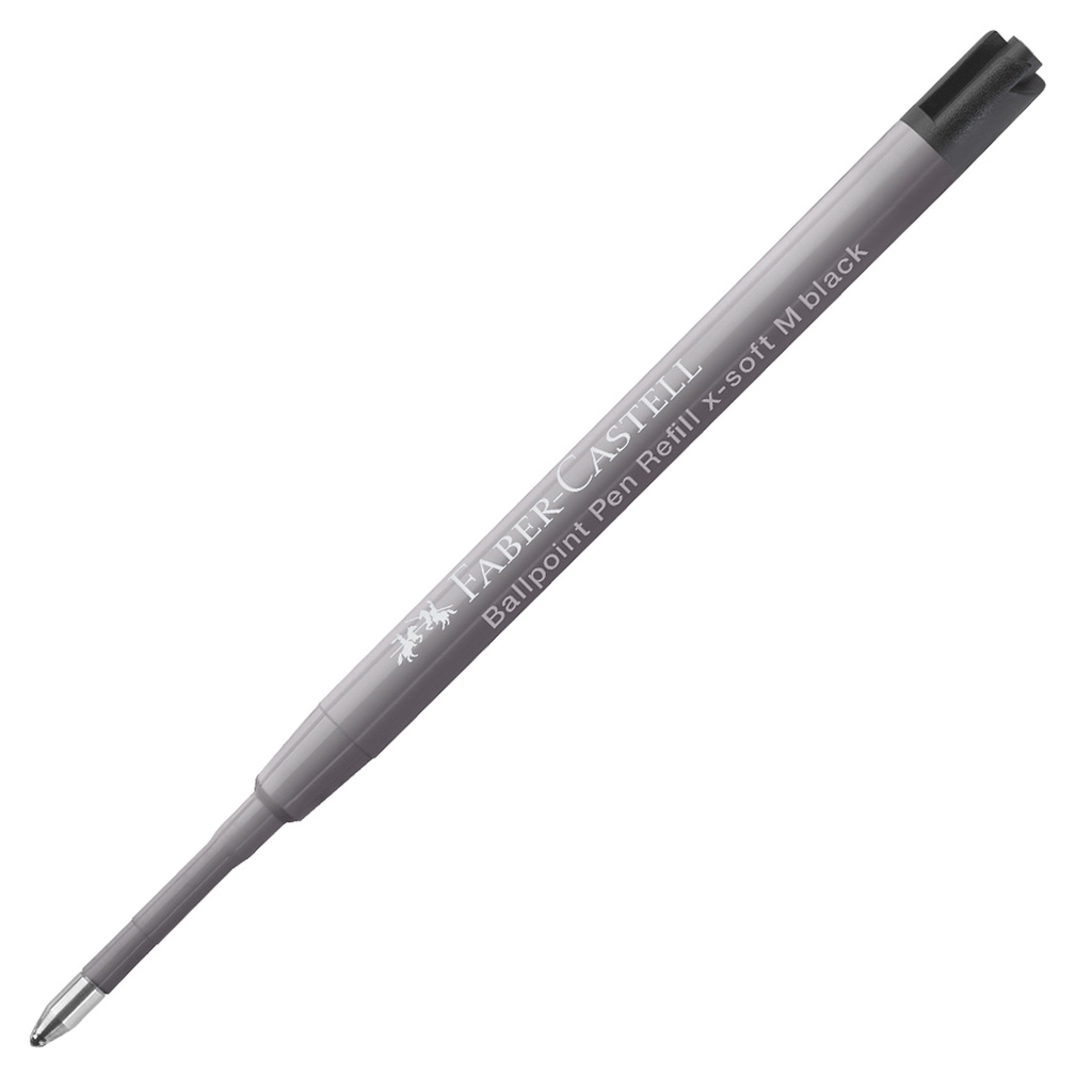 Refill extra morbido punta 1.0mm nero Faber Castell