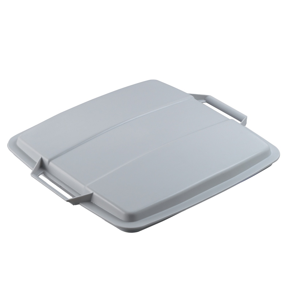 Coperchio grigio per bidone DURABIN quadrato 90 lt Durable
