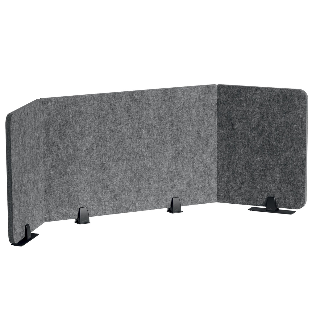 Pannello divisorio da scrivania EFFECT 160 pieghevole in feltro 1,6 m Durable