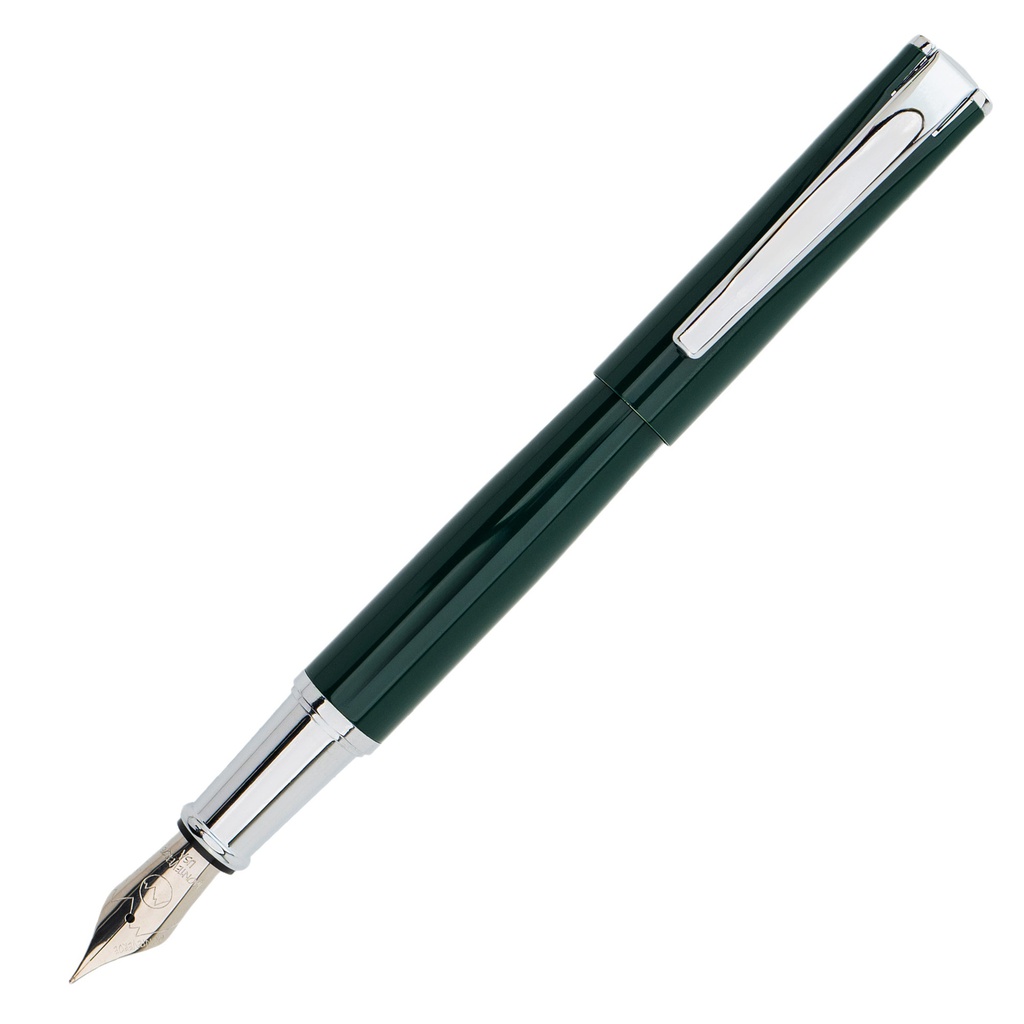 Penna stilografica Impressa verde punta M Monteverde