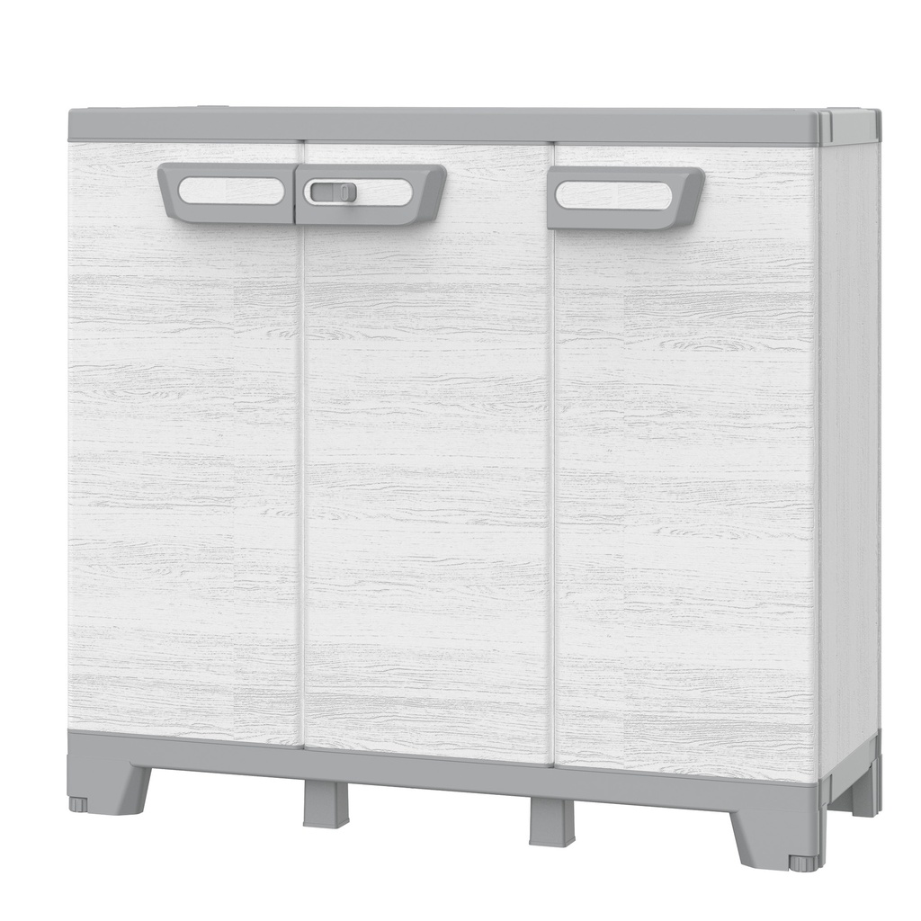 Armadio 3 ante CAB102B sequoia grigio Terry