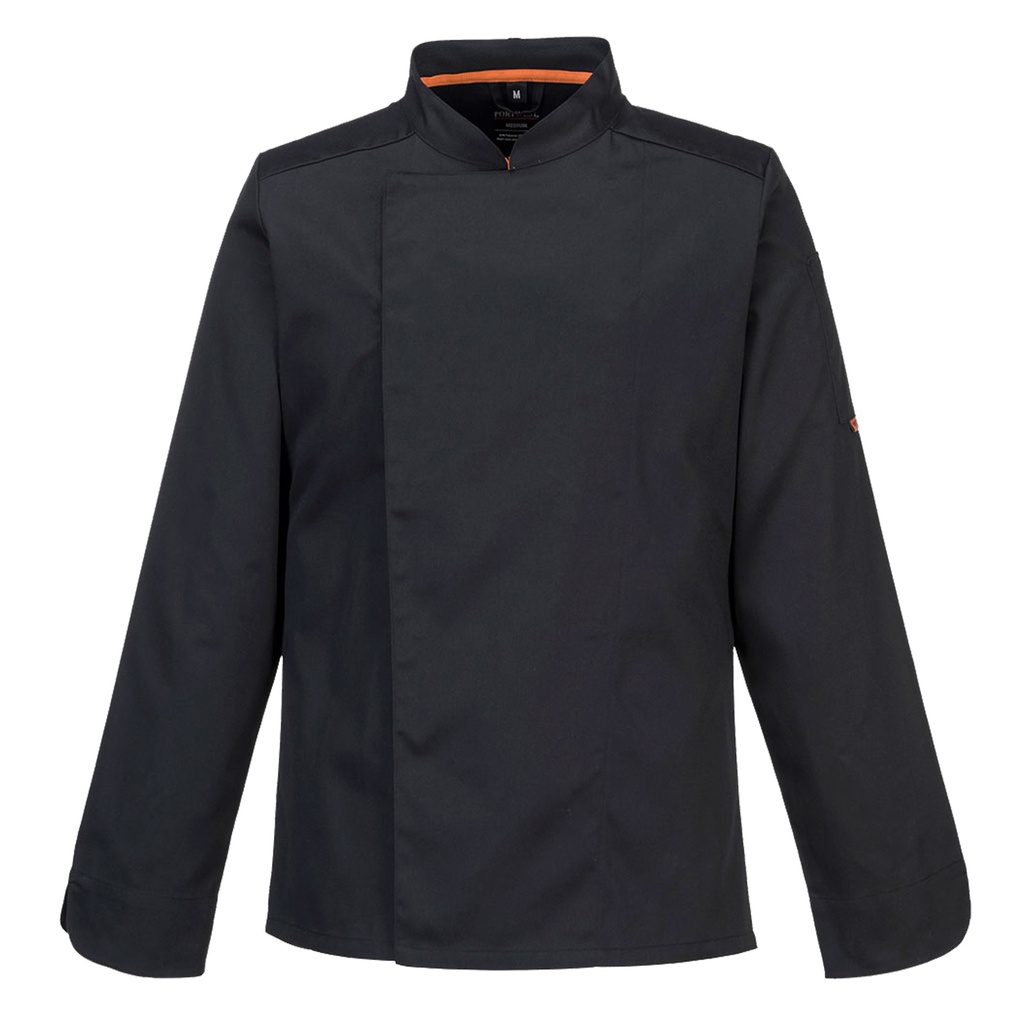 Giacca da cuoco MeshAir Pro a manica lunga tg XL nero Portwest