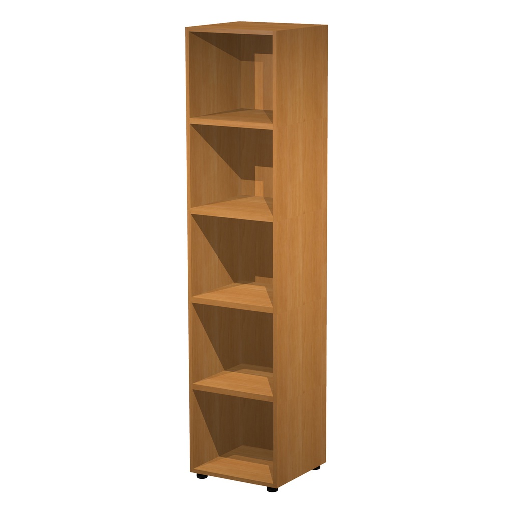 Armadio modulare a giorno 45x44cmxH200cm noce chiaro