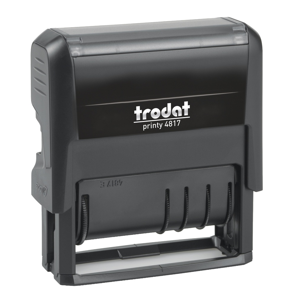 Timbro Printy Eco 4817  P4 DATARIO+ POLINOME 3,8mm autoinchiostrante TRODAT