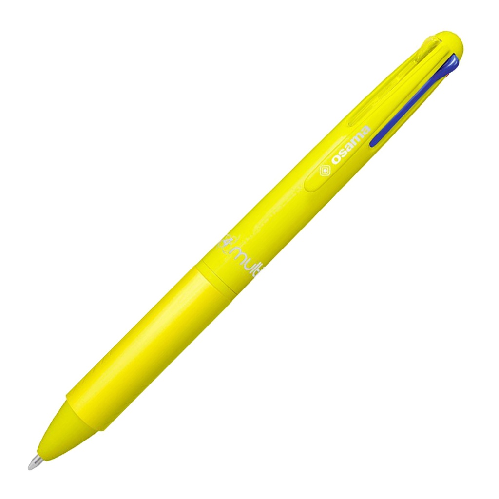 Penna sfera 4 colori 4 Multi 1.0mm giallo neon OSAMA