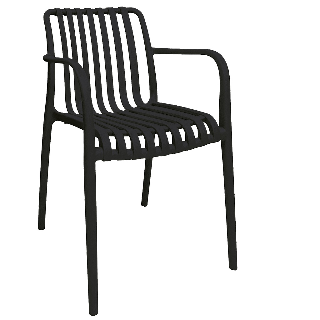 Sedia Nives in PP nero Verdelook