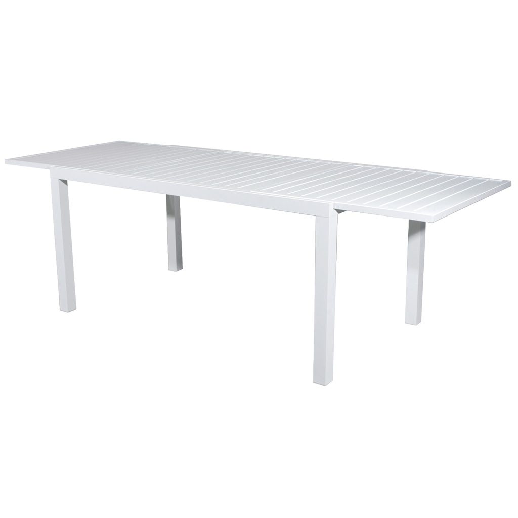 Tavolo Sardegna rettangolare 160x100x74cm bianco Verdelook