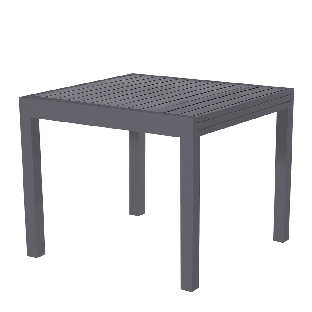 Tavolo Sardegna quadrato 90x90x74cm grigio Verdelook