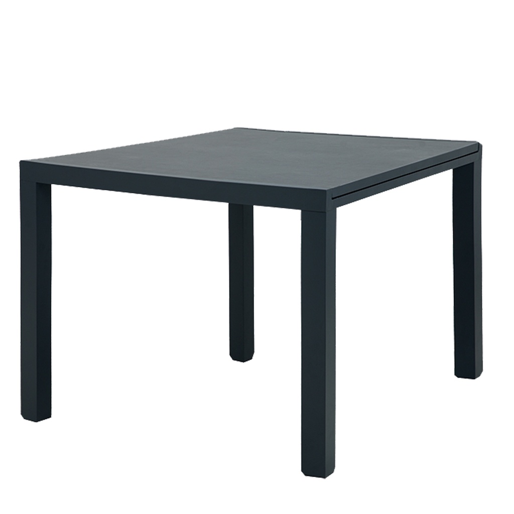 Tavolo Malta quadrato 90x90x74cm grigio effetto cemento Verdelook