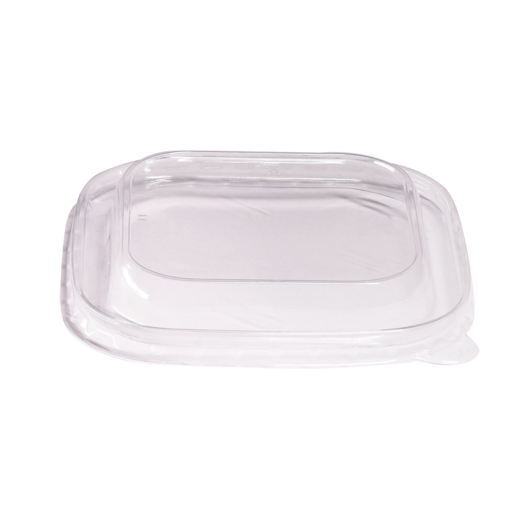 Conf 50 Coperchi per bowl quadrate 600ml trasparente Signor Bio