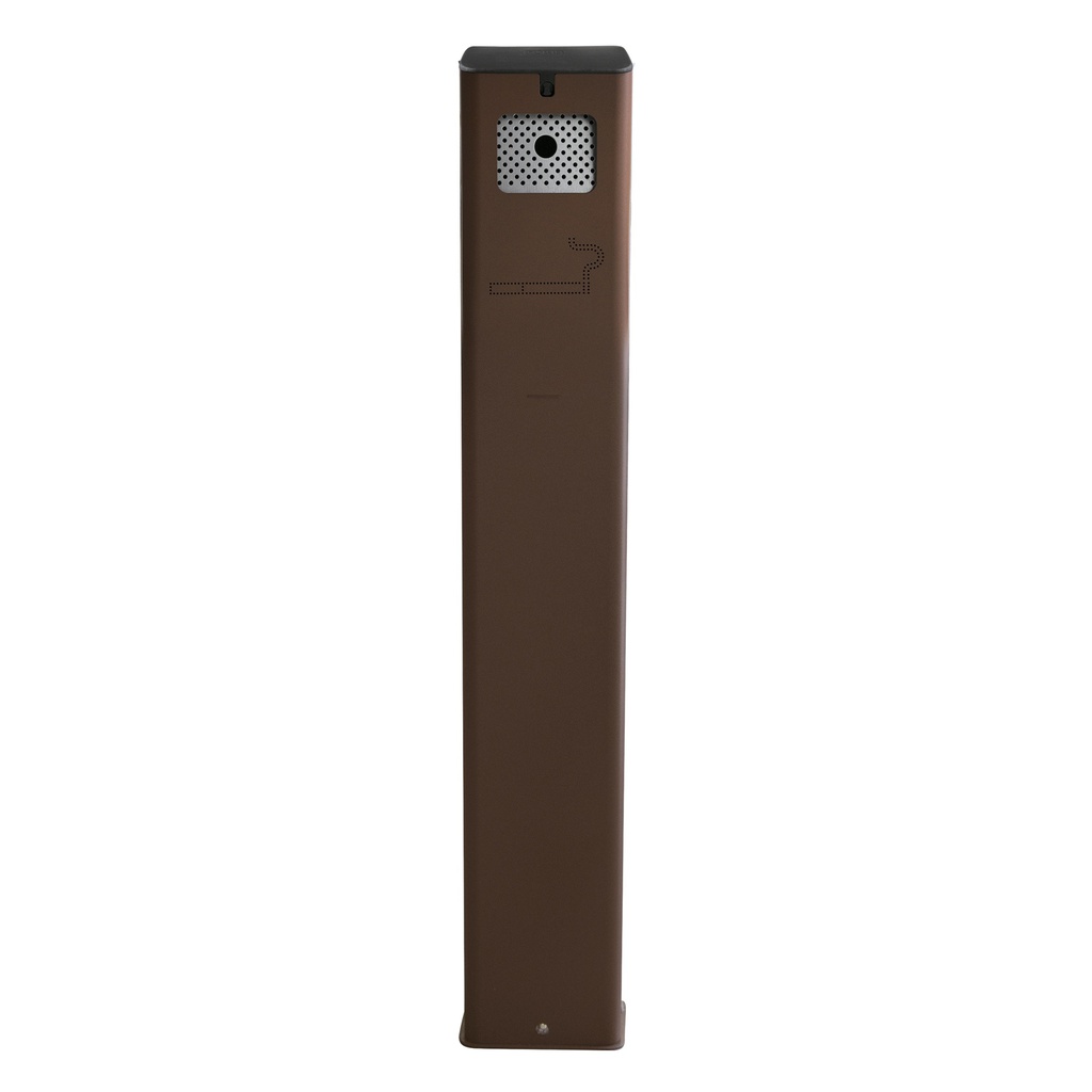posacenere a colonna con serratura  corten Stilcasa