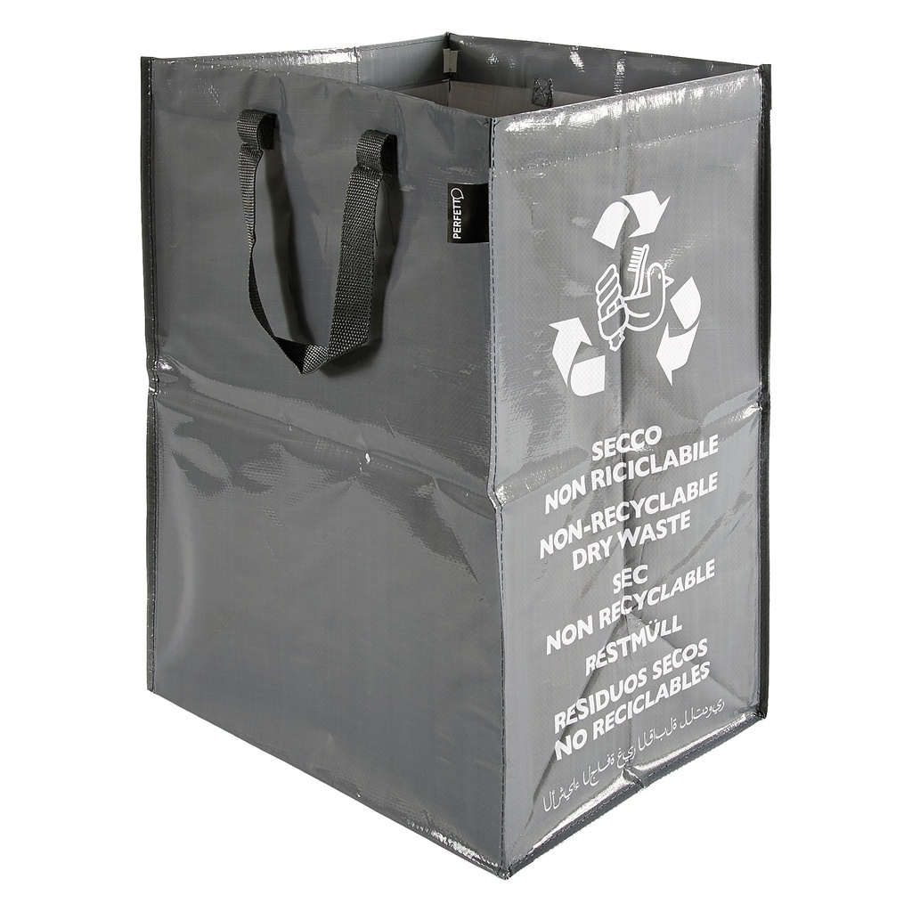 Contenitore Ricicla Bag indifferenziata grigio Perfetto