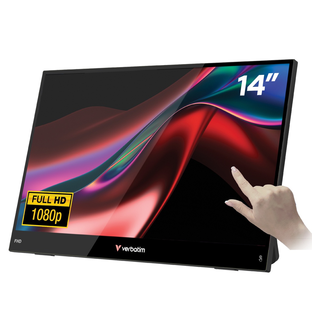 Monitor portatile 14'' FHD Touchscreen LIGHT-Verbatim