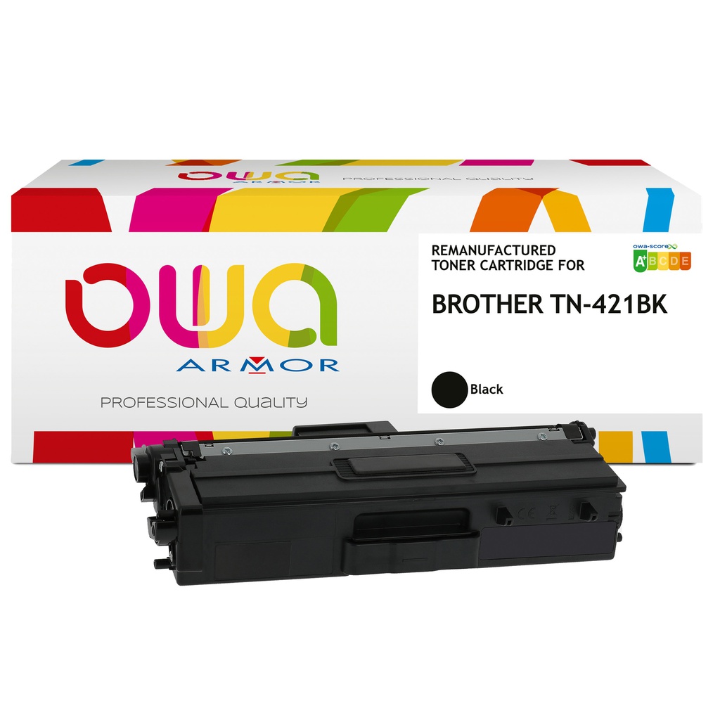 Armor Toner Compatibile Nero per Brother TN-421BK