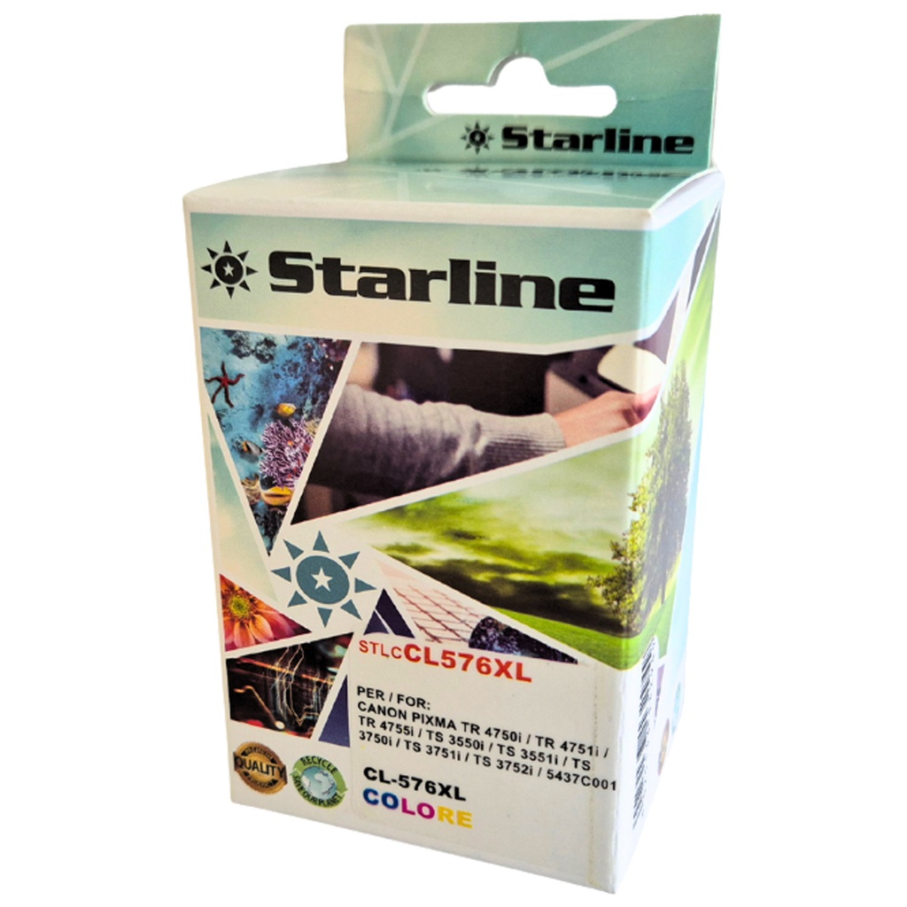 Starline Cartuccia Colore Compatibile per Canon  CL-576XL