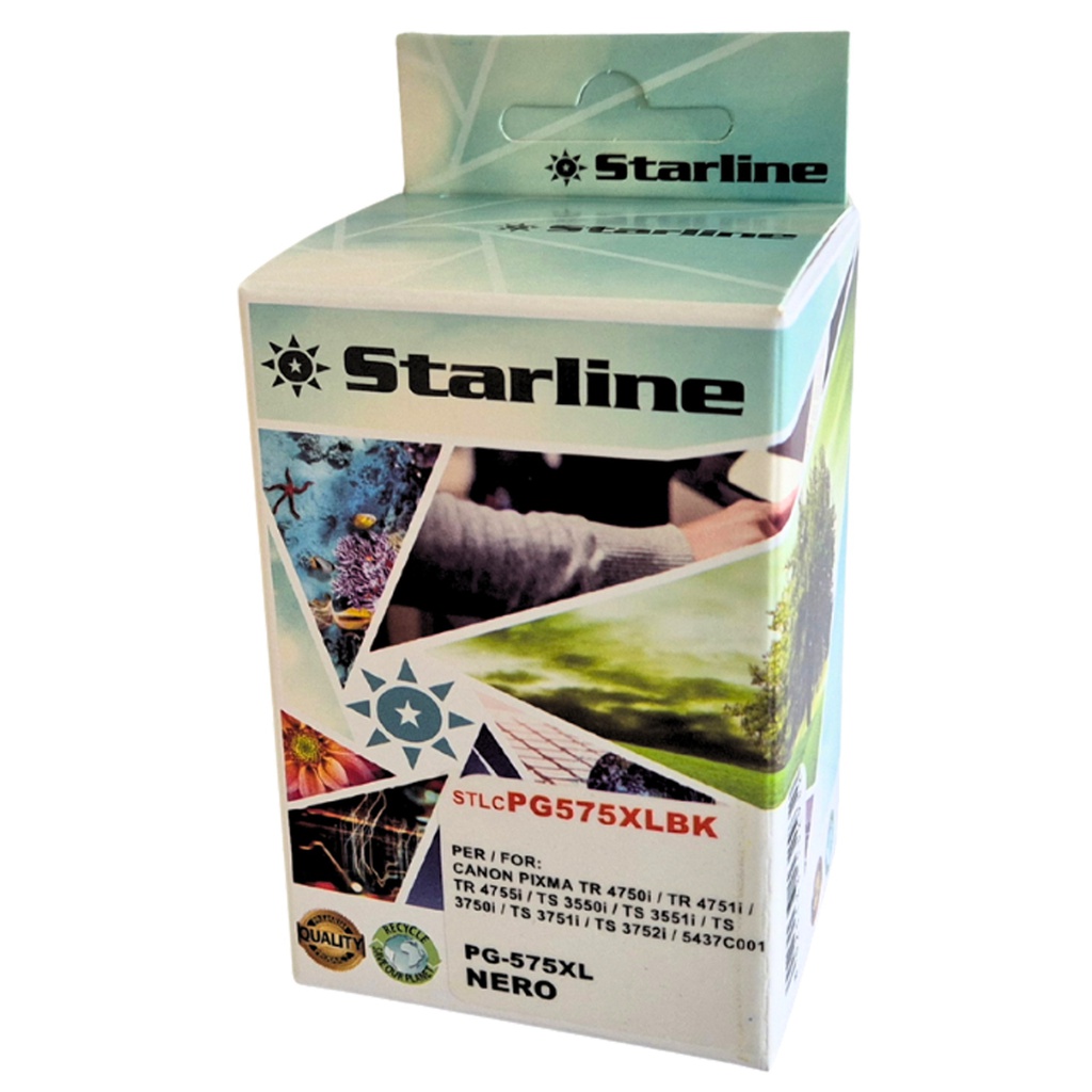 Starline Cartuccia Nero Compatibile per Canon  PG-575XL