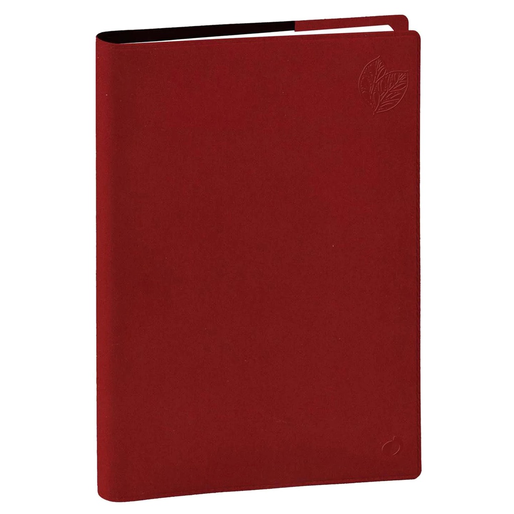Agenda settimanale Presidente Eco Eunoia 21X27cm bordeaux 2027 Quo Vadis