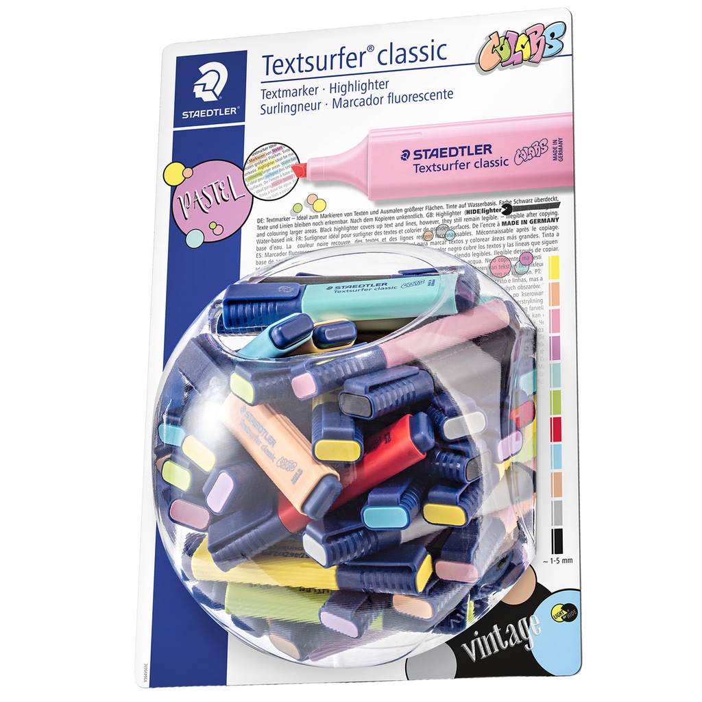 Expo 100pz evidenziatore Textsurfer® Pastel Staedtler