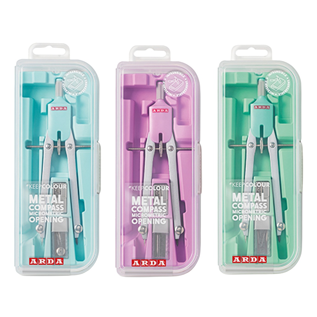 Kit balaustrone fisso Pastel + ricambi mine e temperamine Arda