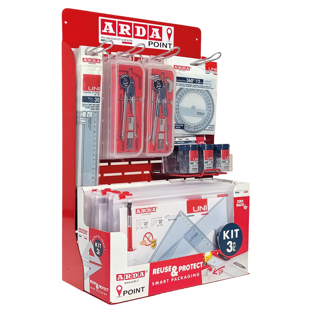 Expo 100pz assortimento UNI Arda