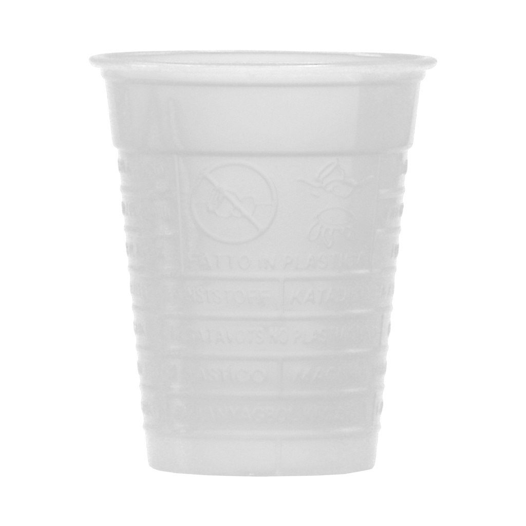 100 BICCHIERI 200CC BIANCO MONOUSO DOPLA