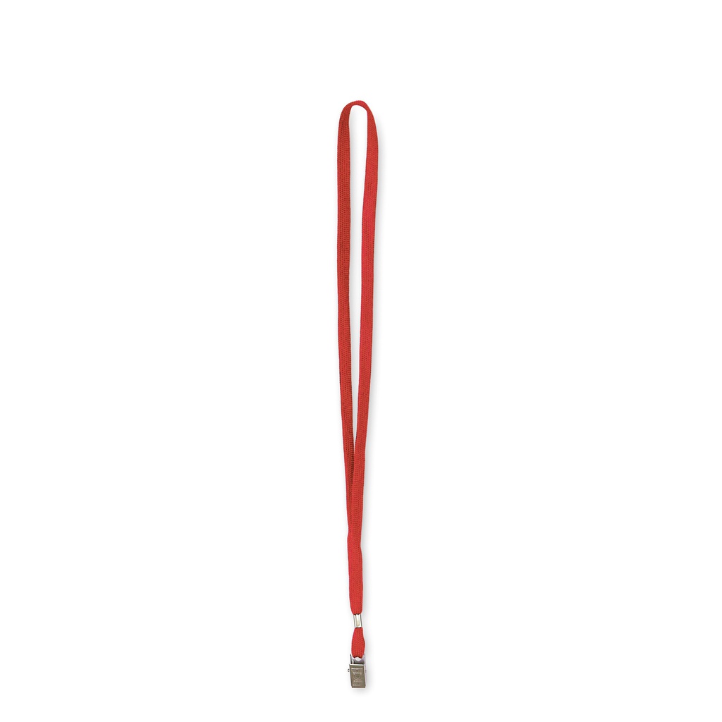 100 CORDONCINI ROSSO PER PORTANOME 49X1CM ART.31-093