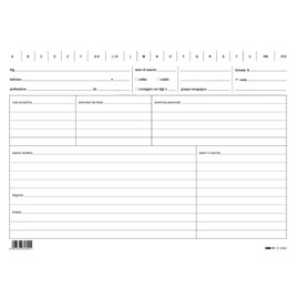 100 SCHEDE PER MEDICI GENERICI 17X24CM E3530 EDIPRO