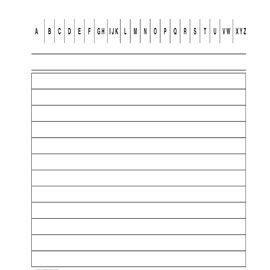 100 SCHEDE RIGATE 21X15CM VERTICALE E3326BL EDIPRO