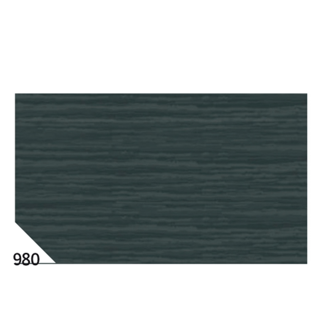 10RT CARTA CRESPA NERO 980 (50X250CM 48gr/m2 Rex Sadoch