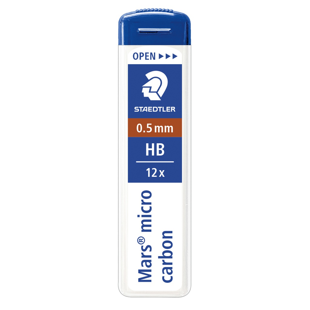 12 astucci da 12 mine 0.5mm MARS®MICRO 250 05-HB STAEDTLER