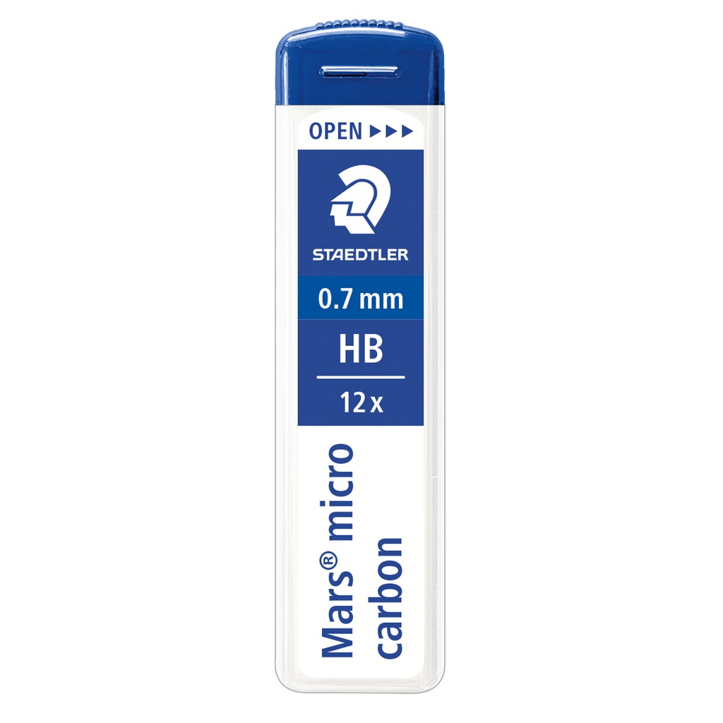 12 astucci da 12 mine 0.7mm MARS®MICRO 250 07-HB STAEDTLER
