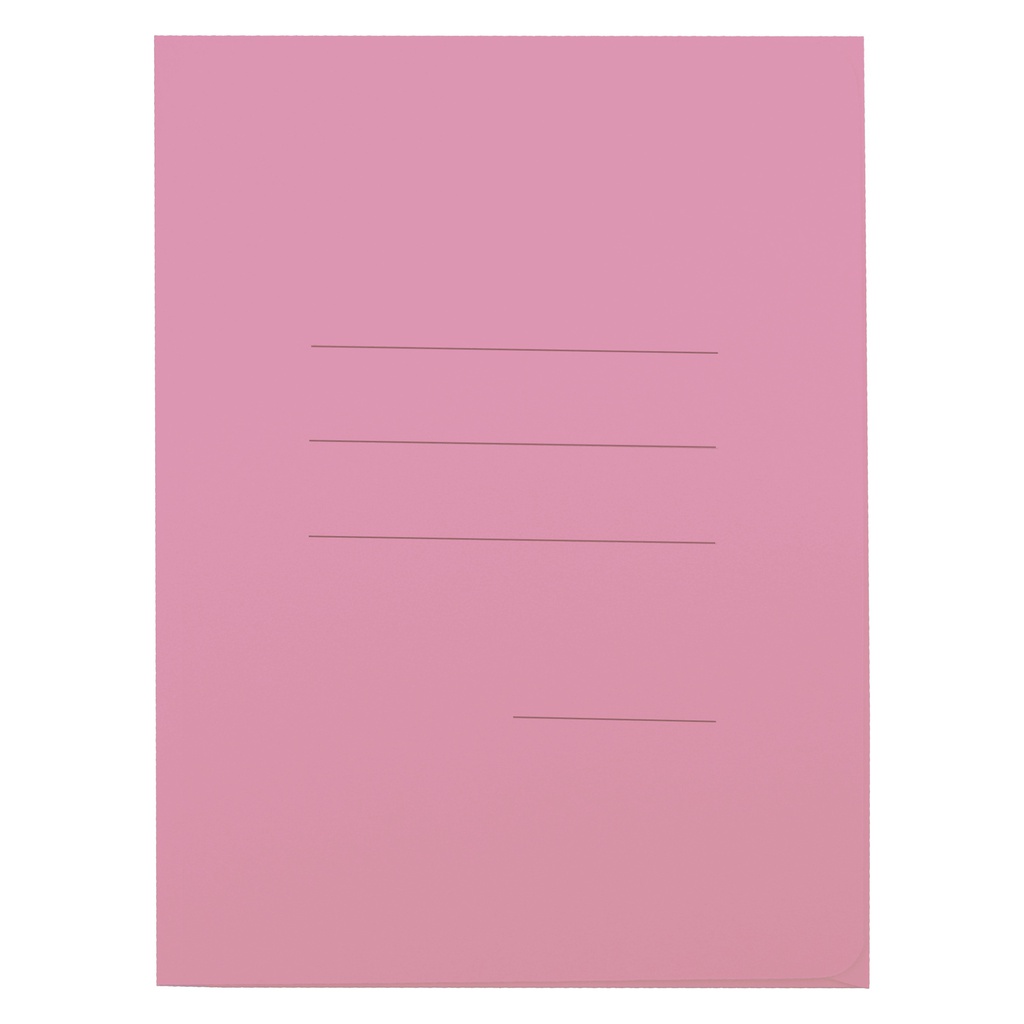 25 cartelline 3L pastello C/stampa rigatura rosa CARTEX BLASETTI