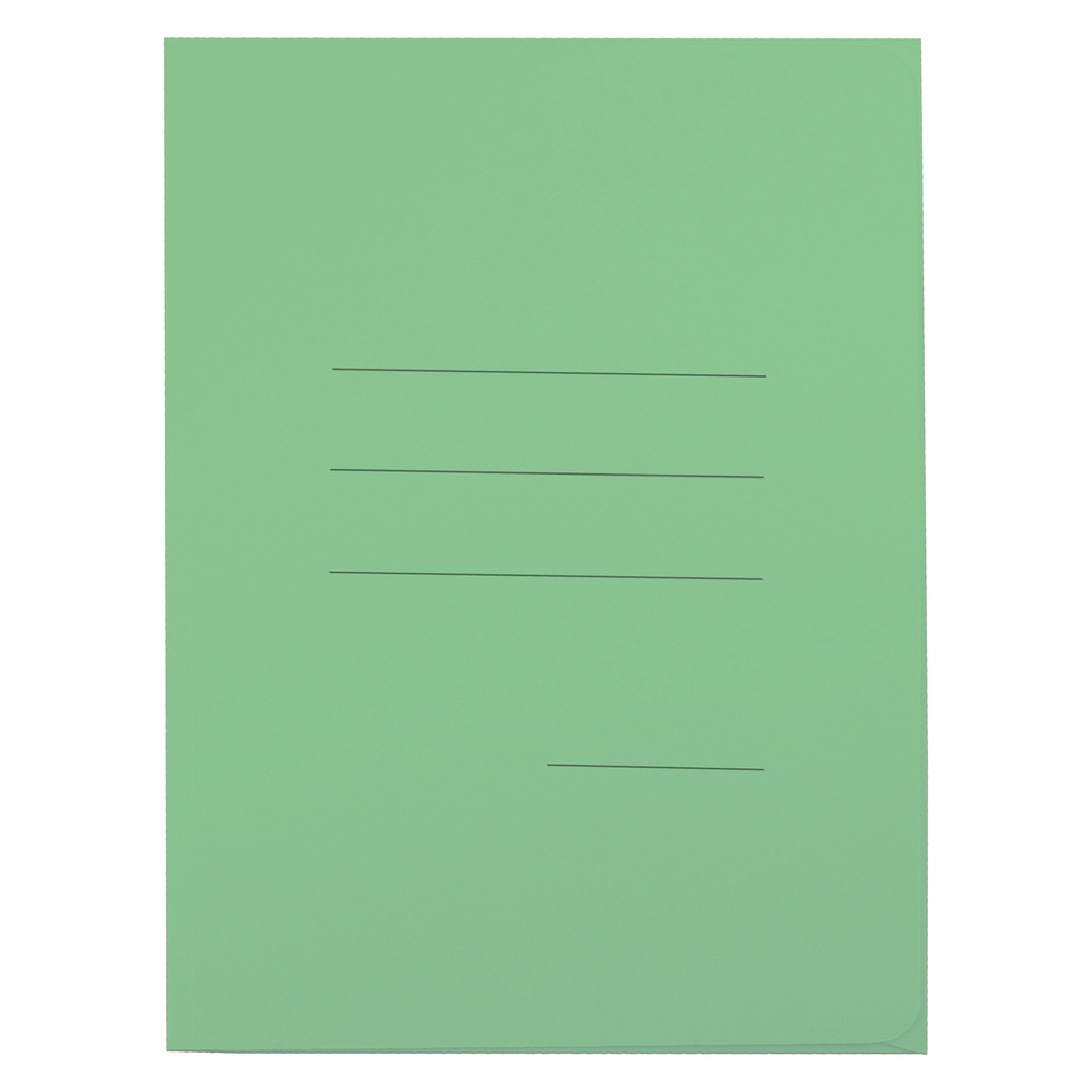 25 cartelline 3L pastello C/stampa rigatura verde CARTEX BLASETTI