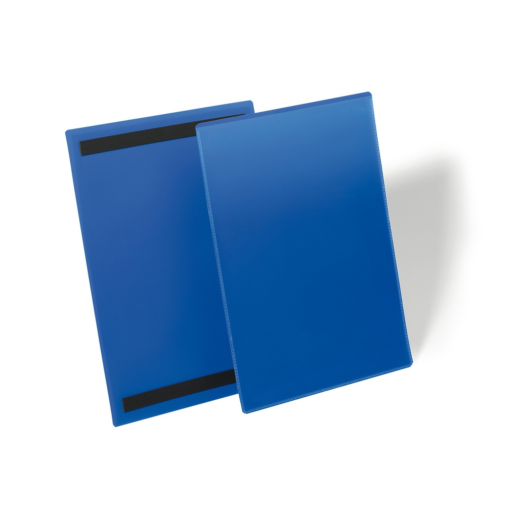 50 buste identificazione magnetiche 210x297mm (A4-VERT. art.1744 Blu DURABLE