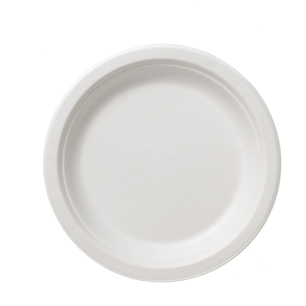 50 Piatti piani D260mm rotondo BIO Leone