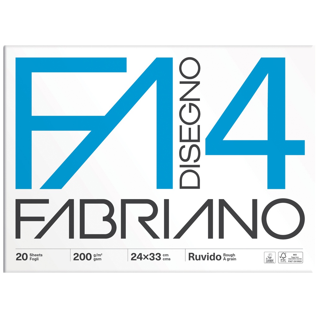 ALBUM FABRIANO4 (24X33CM 200GR 20FG RUVIDO