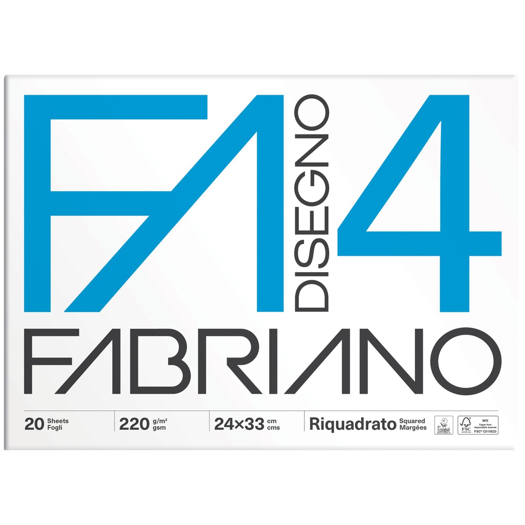 ALBUM FABRIANO4 (24X33CM 220GR 20FG LISCIO SQUADRATO