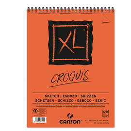 Album XL Croquis A3 90gr 120fg Canson