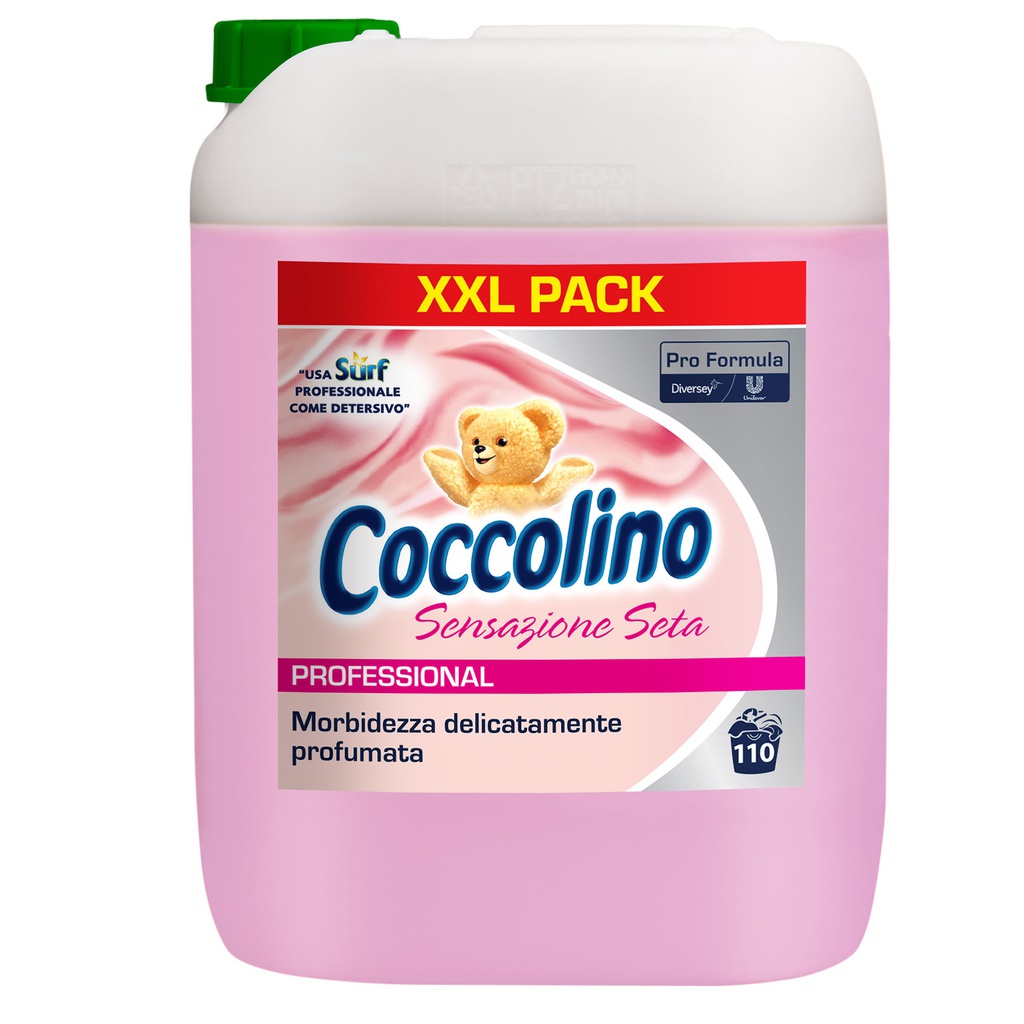 Ammorbidente lavatrice Coccolino Sensazione Seta 10LT