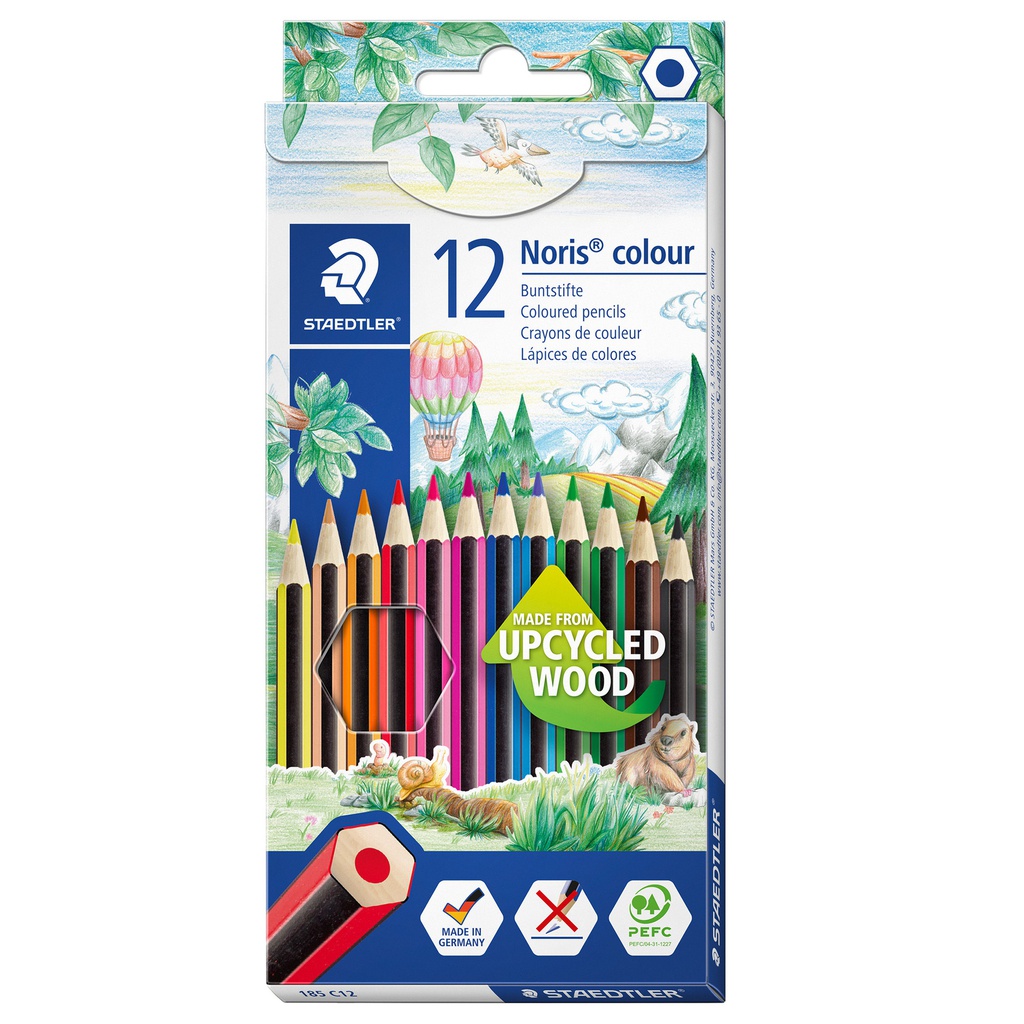 Astuccio 12 matite Noris Colour colori assortiti STAEDTLER