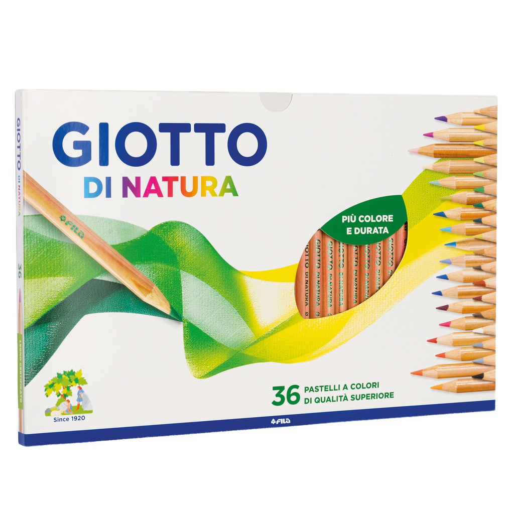 ASTUCCIO 36 PASTELLI GIOTTO DI NATURA